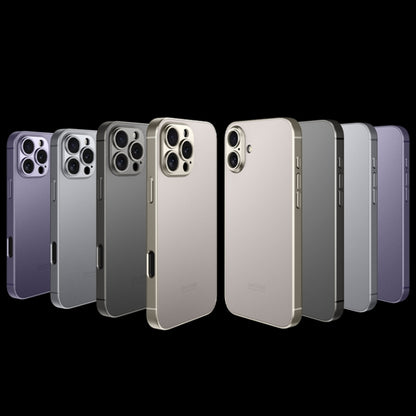 For iPhone 16 Pro Max GKK AG Craft Skin Feel Full Coverage Phone Case(Purple) - iPhone 16 Pro Max Cases by GKK | Online Shopping UK | buy2fix