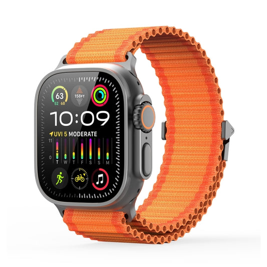 For Apple Watch Ultra 2 49mm DUX DUCIS YC Series Ocean Nylon Watch Band(Orange) - Watch Bands by DUX DUCIS | Online Shopping UK | buy2fix