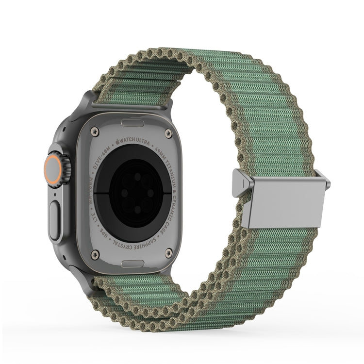 For Apple Watch Ultra 49mm DUX DUCIS YC Series Ocean Nylon Watch Band(Green) - Watch Bands by DUX DUCIS | Online Shopping UK | buy2fix