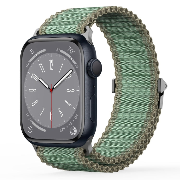 For Apple Watch Series 8 45mm DUX DUCIS YC Series Ocean Nylon Watch Band(Green) - Watch Bands by DUX DUCIS | Online Shopping UK | buy2fix