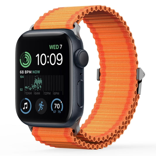 For Apple Watch SE 40mm DUX DUCIS YC Series Ocean Nylon Watch Band(Orange) - Watch Bands by DUX DUCIS | Online Shopping UK | buy2fix