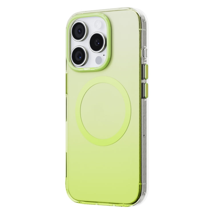 For iPhone 16 Pro Max TGVIS Grace Series MagSafe Magnetic Phone Case(Green) - iPhone 16 Pro Max Cases by TGVIS | Online Shopping UK | buy2fix