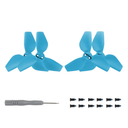 For DJI Neo Sunnylife 2016S Drone Color 3-Blade Propeller, Quantity:2 pairs(Blue) - DIY Propeller by Sunnylife | Online Shopping UK | buy2fix