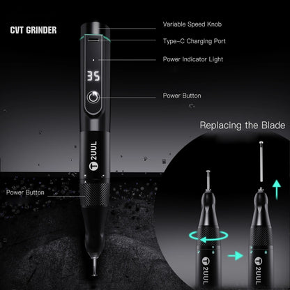 2UUL DA84 Multi-function CVT Grinder Pro Version - Polishing Repair by 2UUL | Online Shopping UK | buy2fix