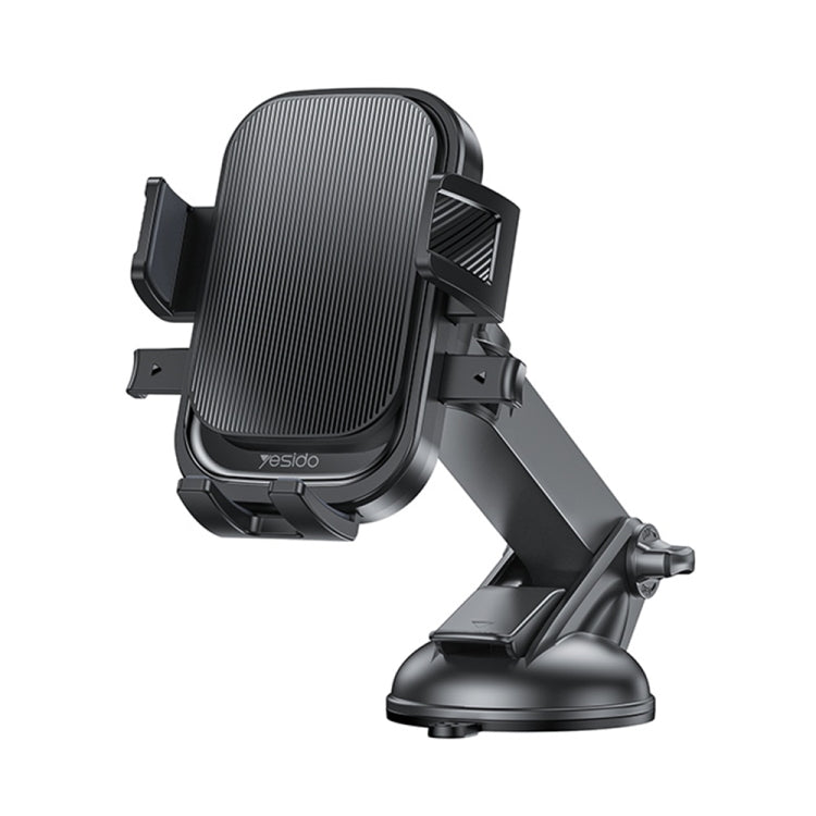 Yesido C267 Suction Cup Gravity Clamp Car Phone Holder(Black) - Universal Car Holders by Yesido | Online Shopping UK | buy2fix