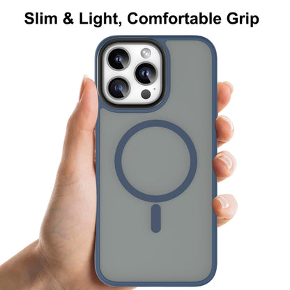 For iPhone 16 Mutural Skin Feel Series Frosted MagSafe Magnetic Phone Case(Grey) - iPhone 16 Cases by Mutural | Online Shopping UK | buy2fix