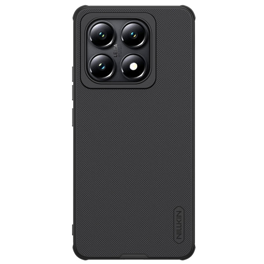 For Xiaomi 14T Pro NILLKIN Frosted Shield Pro PC + TPU Phone Case(Black) - 14T Pro Cases by NILLKIN | Online Shopping UK | buy2fix