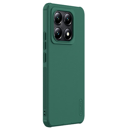 For Xiaomi 14T Pro NILLKIN Frosted Shield Pro PC + TPU Phone Case(Green) - 14T Pro Cases by NILLKIN | Online Shopping UK | buy2fix