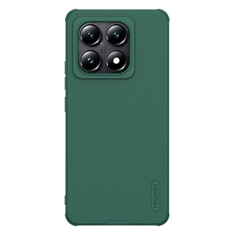 For Xiaomi 14T NILLKIN Frosted Shield Pro PC + TPU Phone Case(Green) - 14T Cases by NILLKIN | Online Shopping UK | buy2fix