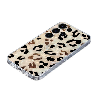 For Samsung Galaxy S25 Ultra 5G Colorful Painting Pattern TPU Phone Case(Leopard) - Galaxy S25 Ultra 5G Cases by buy2fix | Online Shopping UK | buy2fix