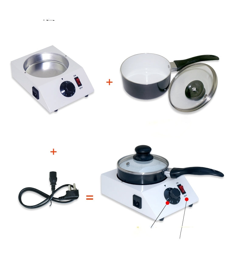 Chocolate Melting Machine With Adjustable Thermostat Melting Wax Machine, Size:29x22x19cm(UK Plug) - Electric Skillets by buy2fix | Online Shopping UK | buy2fix