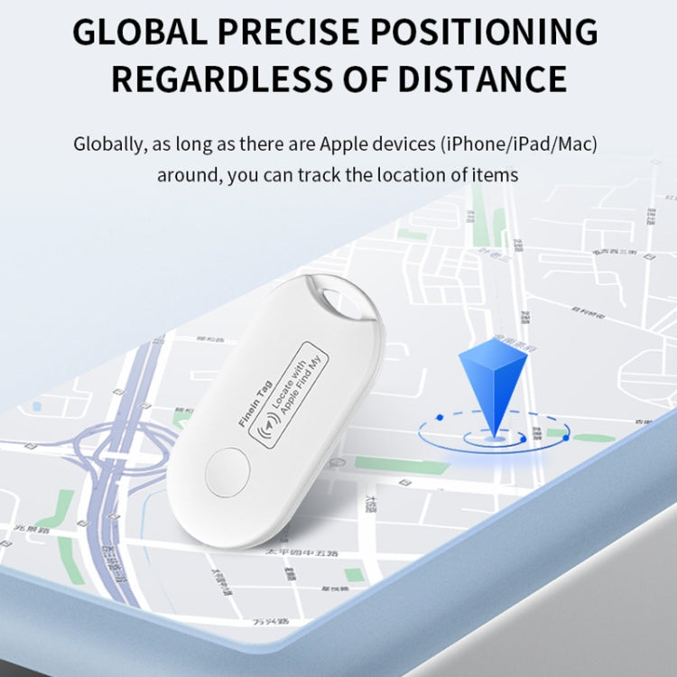 F1 Global Location Tracker Anti-lost Device(White) - Personal Tracker by buy2fix | Online Shopping UK | buy2fix