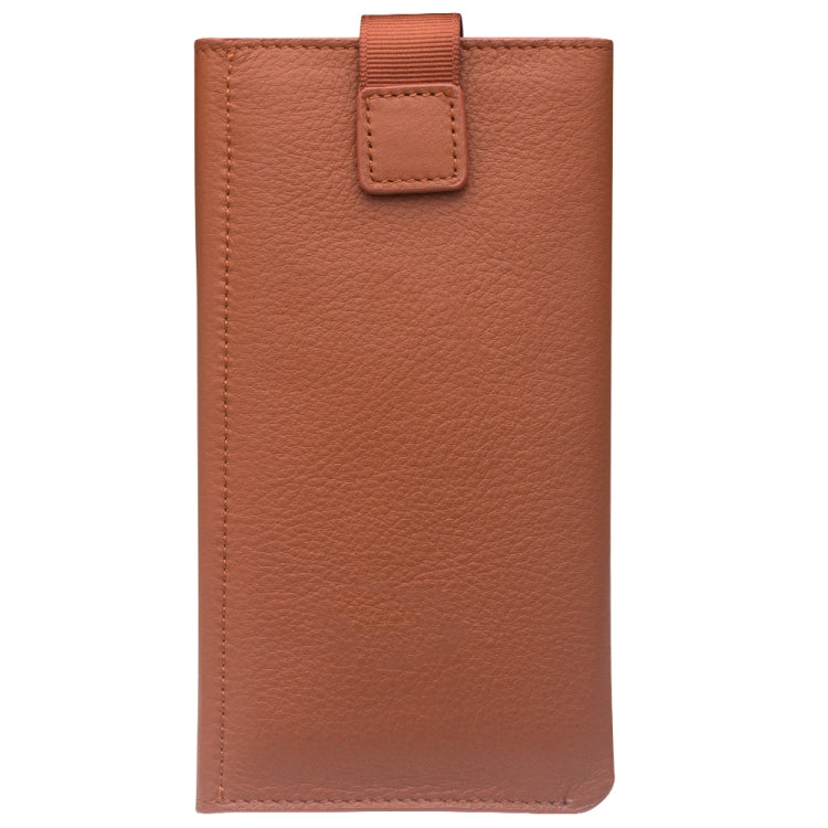 For iPhone XS Max QIALINO Nappa Texture Top-grain Leather Horizontal Flip Wallet Case with Card Slots(Brown) - More iPhone Cases by QIALINO | Online Shopping UK | buy2fix