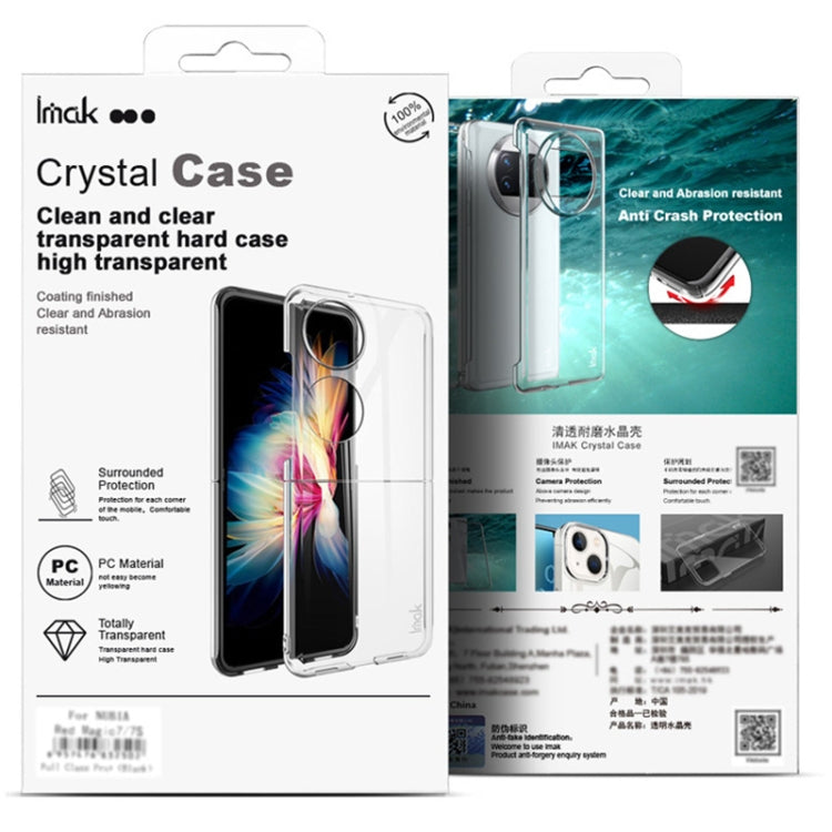 For Motorola Edge 50 Pro 5G imak Wing II Wear-resisting Crystal Protective Case - Motorola Cases by imak | Online Shopping UK | buy2fix