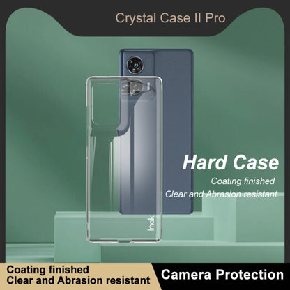 For Motorola Edge 50 Fusion 5G imak Wing II Wear-resisting Crystal Protective Case - Motorola Cases by imak | Online Shopping UK | buy2fix