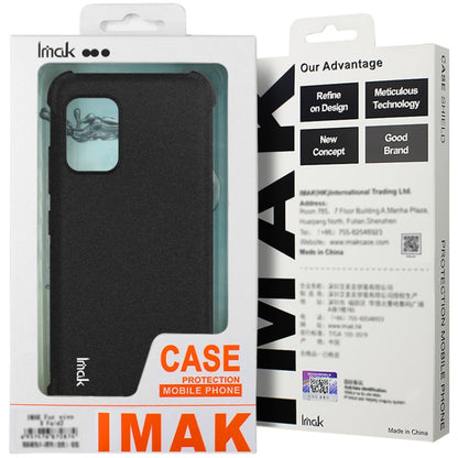 For Asus ROG Phone 9 / ROG Phone 9 Pro imak Shockproof Airbag TPU Phone Case(Transparent Black) - ASUS Cases by imak | Online Shopping UK | buy2fix