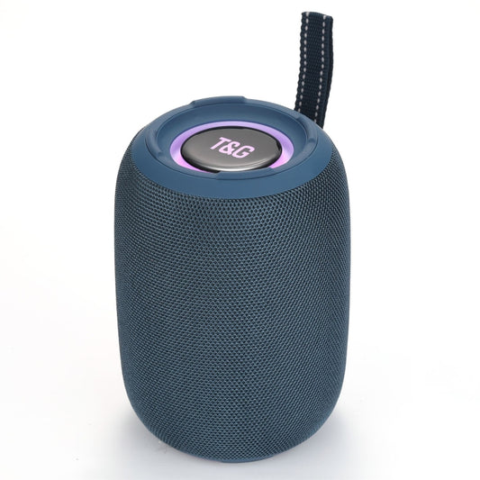 T&G TG678 15W Portable Subwoofer Wireless Bluetooth Speaker(Blue) - Desktop Speaker by T&G | Online Shopping UK | buy2fix