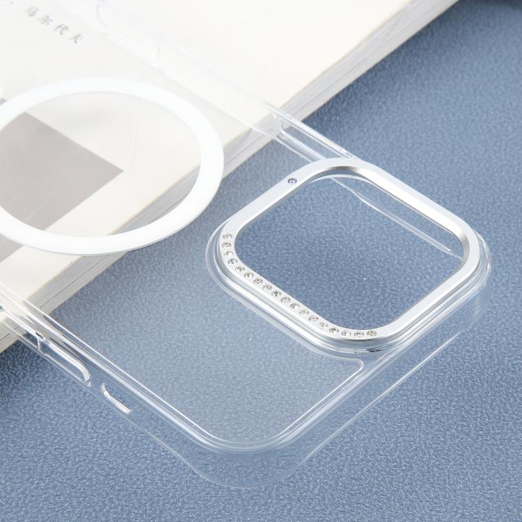 For iPhone 16 Pro Max DFANS DESIGN Metal Lens Frame MagSafe Phone Case(Transparent) - iPhone 16 Pro Max Cases by DFANS DESIGN | Online Shopping UK | buy2fix