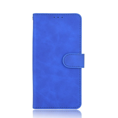 For Blackview A80 Solid Color Skin Feel Magnetic Buckle Horizontal Flip Calf Texture PU Leather Case with Holder & Card Slots & Wallet(Blue) - More Brand by buy2fix | Online Shopping UK | buy2fix