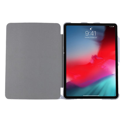 Silk Texture Flip Magnetic PU Leather Smart Case with Three-folding Holder For iPad Air 11 2024 / Air 2022 / 2020 10.9(Rose Red) - iPad Air (2022) / (2020) 10.9 Cases by buy2fix | Online Shopping UK | buy2fix