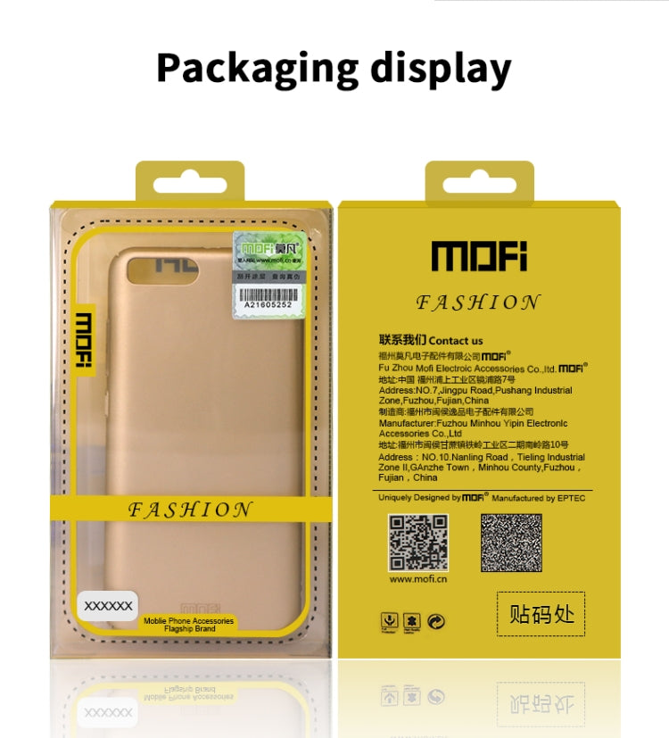 MOFI Frosted PC Ultra-thin Hard Case for Google Pixel 3A XL(Gold) - Google Cases by MOFI | Online Shopping UK | buy2fix