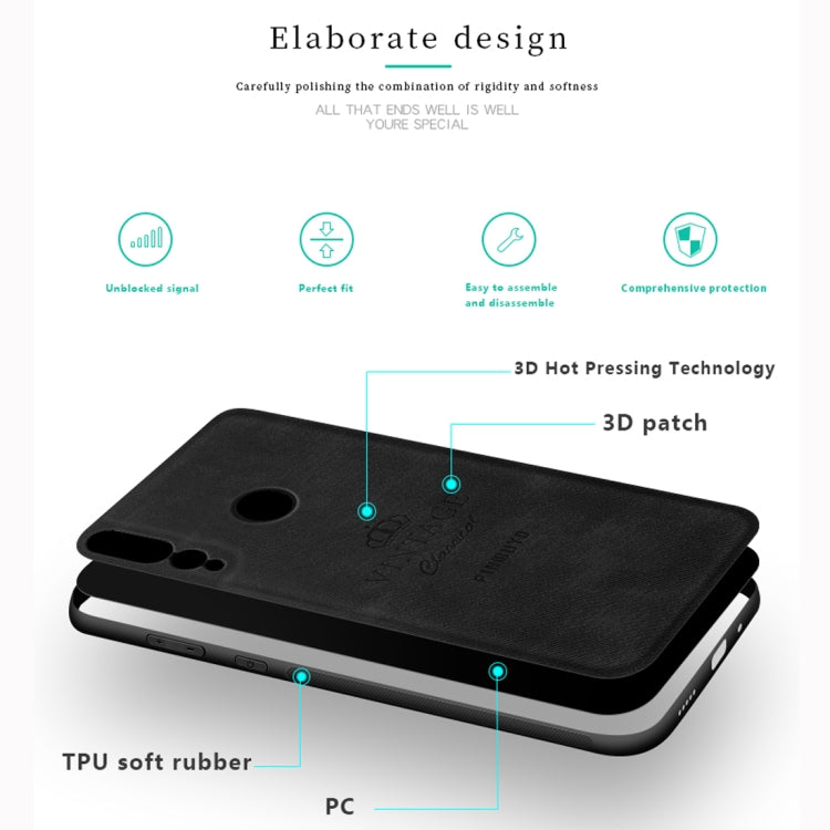 PINWUYO Shockproof Waterproof Full Coverage PC + TPU + Skin Protective Case for Huawei Nova 4(Grey) - Huawei Cases by PINWUYO | Online Shopping UK | buy2fix