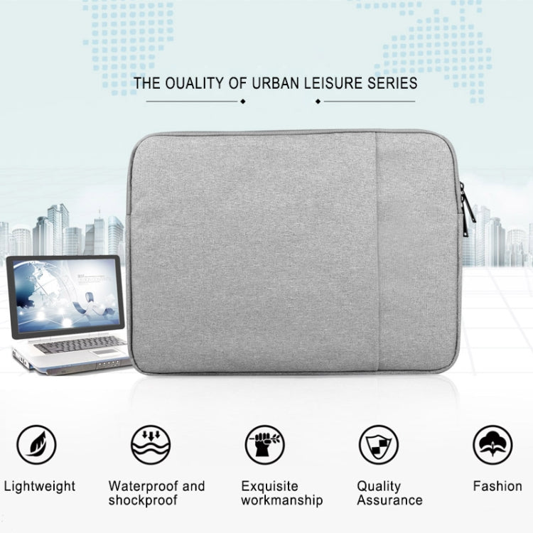 Universal Wearable Business Inner Package Laptop Tablet Bag, 15.6 inch and Below Macbook, Samsung, for Lenovo, Sony, DELL Alienware, CHUWI, ASUS, HP(Grey) - 15.6 - 17 inch by buy2fix | Online Shopping UK | buy2fix