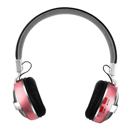 BTH-868 Stereo Sound Quality V4.2 Bluetooth Headphone, Bluetooth Distance: 10m, Support 3.5mm Audio Input & FM(Pink) - Headset & Headphone by buy2fix | Online Shopping UK | buy2fix