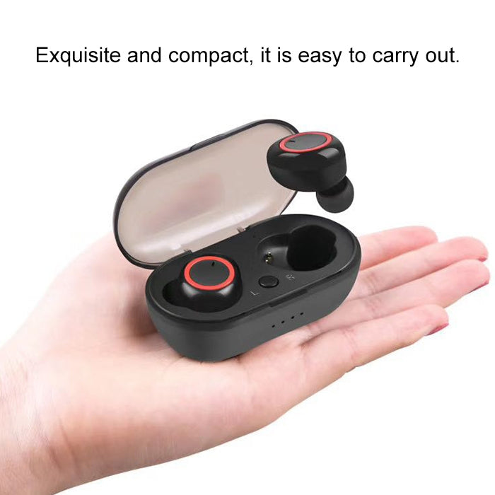 BTH-K08 TWS V5.0 Wireless Stereo Bluetooth Headset with Charging Case - TWS Earphone by buy2fix | Online Shopping UK | buy2fix