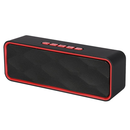 SC211 Pro Outdoor Multi-function Card Wireless Bluetooth Speaker Standard Edition (Red) - Desktop Speaker by buy2fix | Online Shopping UK | buy2fix