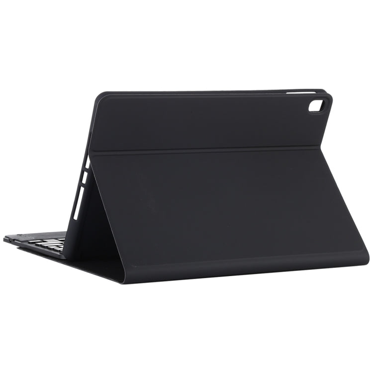 TG-102BCS Detachable Bluetooth Black Keyboard + Microfiber Leather Tablet Case for iPad 10.2 inch / iPad Air (2019), with Touch Pad & Backlight & Pen Slot & Holder (Black) - For iPad Air by buy2fix | Online Shopping UK | buy2fix