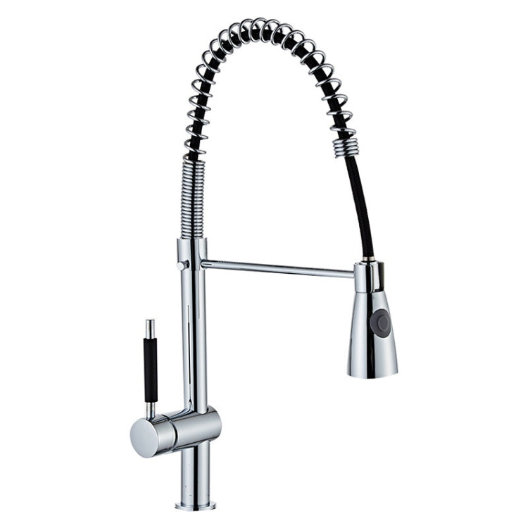 Universal Rotation Multi-functional Pull-out Kitchen Waterfall Faucet Sink Hot Cold Shower - Faucets & Accessories by buy2fix | Online Shopping UK | buy2fix