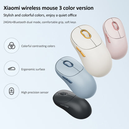 Original Xiaomi Dual-mode 1200DPI Ultra-thin Computer Mouse 3 (Dark Green) - Wireless Mice by Xiaomi | Online Shopping UK | buy2fix