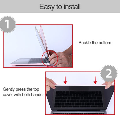 For Huawei MateBook 14 inch 2021 Shockproof Frosted Laptop Protective Case (Transparent) - 14.1 inch by buy2fix | Online Shopping UK | buy2fix