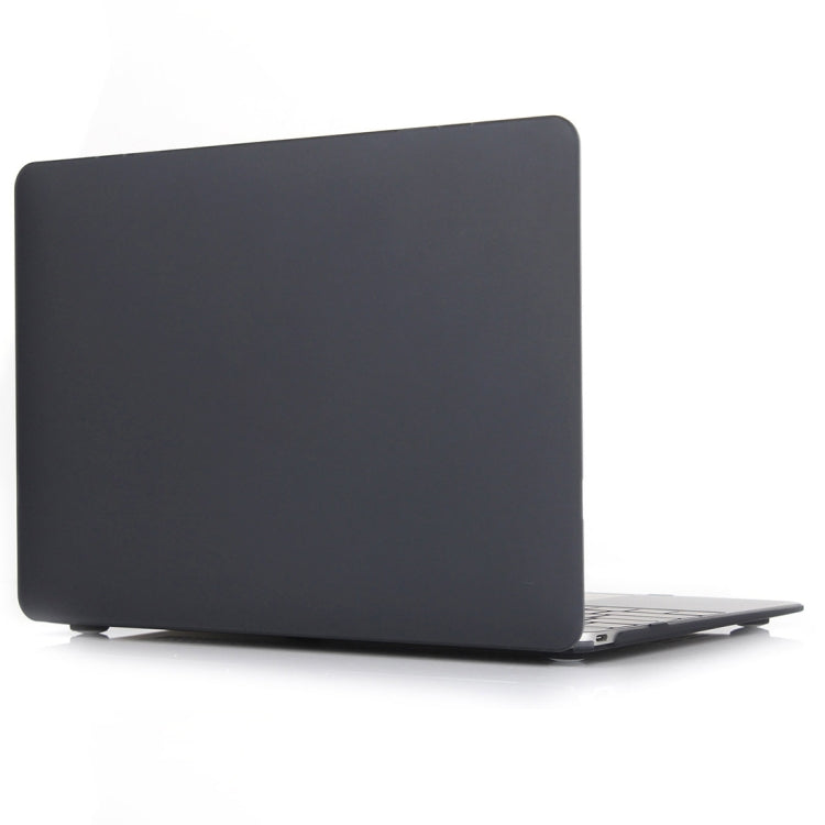 For MacBook Air 13.3 inch A1932 2018 & A2179 2020 & A2337 Laptop Matte Style Protective Case(Black) - MacBook Air Cases by buy2fix | Online Shopping UK | buy2fix