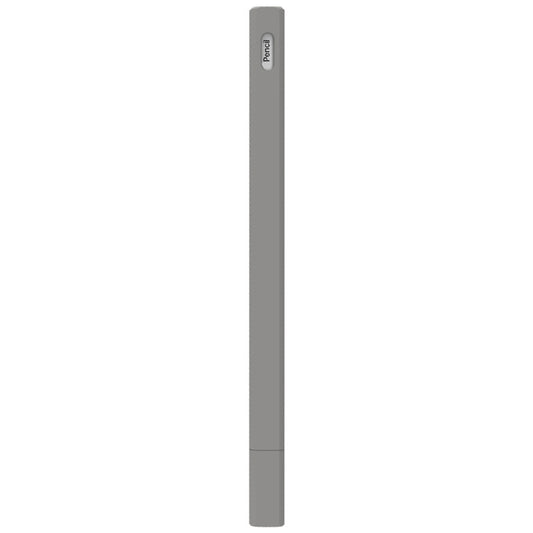 LOVE MEI For Apple Pencil 2 Triangle Shape Stylus Pen Silicone Protective Case Cover(Grey) - Pencil Accessories by LOVE MEI | Online Shopping UK | buy2fix