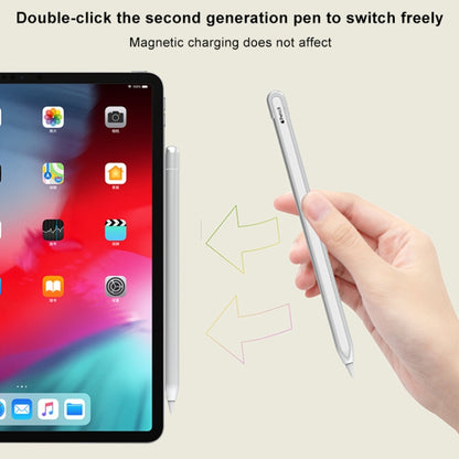 Metal Matte Non-slip Stylus Pen Protective Case for Apple Pencil 1 (Black) - Pencil Accessories by buy2fix | Online Shopping UK | buy2fix