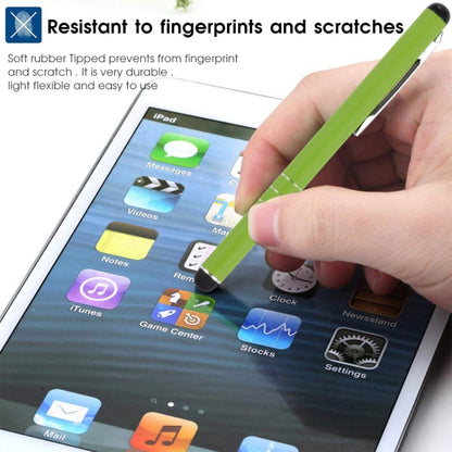 Universal Three Rings Mobile Phone Writing Pen (Green) - Stylus Pen by buy2fix | Online Shopping UK | buy2fix