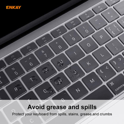 For MacBook Air 13.3 inch A1932 2018 ENKAY Hat-prince US Version of The Notebook Ultra-thin TPU Keyboard Protective Cover - Keyboard Protector by ENKAY | Online Shopping UK | buy2fix