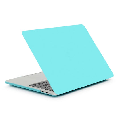 ENKAY Hat-Prince 2 in 1 Frosted Hard Shell Plastic Protective Case + Europe Version Ultra-thin TPU Keyboard Protector Cover for 2016 MacBook Pro 13.3 Inch without Touch Bar (A1708) (Blue) - MacBook Pro Cases by ENKAY | Online Shopping UK | buy2fix