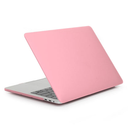 ENKAY Hat-Prince 2 in 1 Frosted Hard Shell Plastic Protective Case + Europe Version Ultra-thin TPU Keyboard Protector Cover for 2016 MacBook Pro 15.4 Inch with Touch Bar (A1707) (Pink) - MacBook Pro Cases by ENKAY | Online Shopping UK | buy2fix