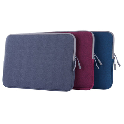 For Macbook Pro 13.3 inch Laptop Bag Soft Portable Package Pouch (Blue) - Protective Bags by buy2fix | Online Shopping UK | buy2fix