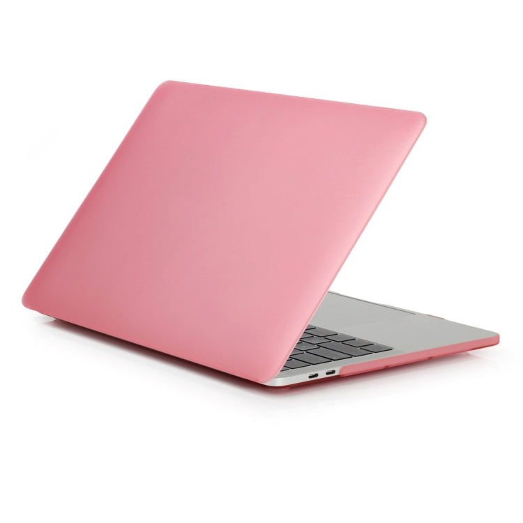 Laptop Frosted Style PC Protective Case for MacBook Pro 13.3 inch A1989 (2018) / A2159 / A2251 / A2289 / A2338(Pink) - MacBook Pro Cases by buy2fix | Online Shopping UK | buy2fix