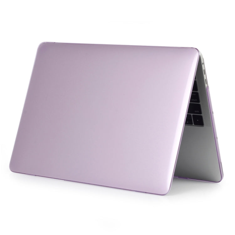 Laptop Crystal Style PC Protective Case for MacBook Pro 13.3 inch A1989 (2018) / A2159 / A2251 / A2289 / A2338(Purple) - MacBook Pro Cases by buy2fix | Online Shopping UK | buy2fix