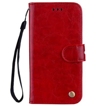 For Xiaomi Redmi 5 Oil Wax Texture Horizontal Flip Leather Case with Holder & Card Slots & Wallet(Red) - Xiaomi Cases by buy2fix | Online Shopping UK | buy2fix