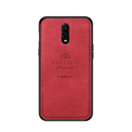 PINWUYO Shockproof Waterproof Full Coverage PC + TPU + Skin Protective Case for One Plus 6T (Red) - More Brand by PINWUYO | Online Shopping UK | buy2fix