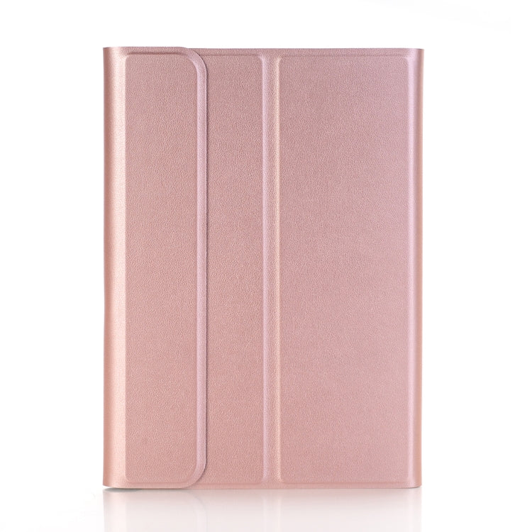 A03 for iPad mini 3 / 2 / 1 Universal Ultra-thin ABS Horizontal Flip Tablet Case + Bluetooth Keyboard(Rose Gold) - For iPad mini by buy2fix | Online Shopping UK | buy2fix