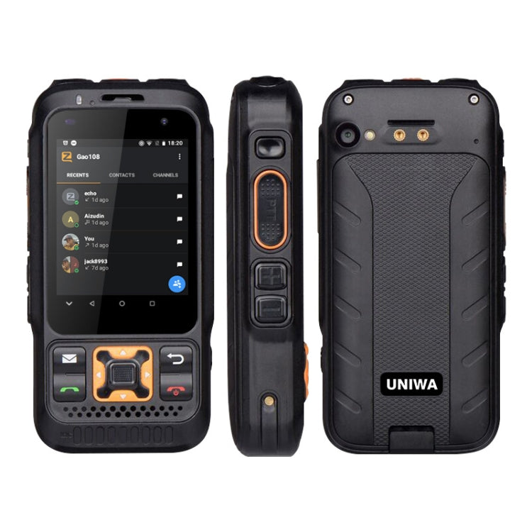 UNIWA F30S Rugged Phone, 1GB+8GB, US Version, IP68 Waterproof Dustproof Shockproof, 4000mAh Battery, 2.8 inch Android 8.1 MTK6739 Quad Core up to 1.3GHz, Network: 4G, NFC, SOS - UNIWA by UNIWA | Online Shopping UK | buy2fix