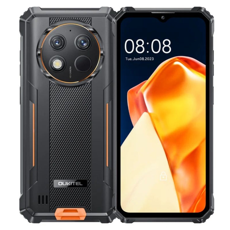 [HK Warehouse] Oukitel G1 Rugged Phone, 6GB+256GB, Fingerprint Identification, 6.52 inch Android 14 T606 Octa Core, NFC, OTG, Network: 4G (Orange) - Other by OUKITEL | Online Shopping UK | buy2fix