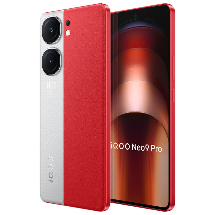 vivo iQOO Neo9 Pro, Dual Back Cameras, 12GB+256GB, Face ID / Fingerprint Identification, 6.78 inch Android 14 OriginOS 4 Dimensity 9300 Octa Core, OTG, NFC, Network: 5G, Support Google Play (Red) - vivo by vivo | Online Shopping UK | buy2fix